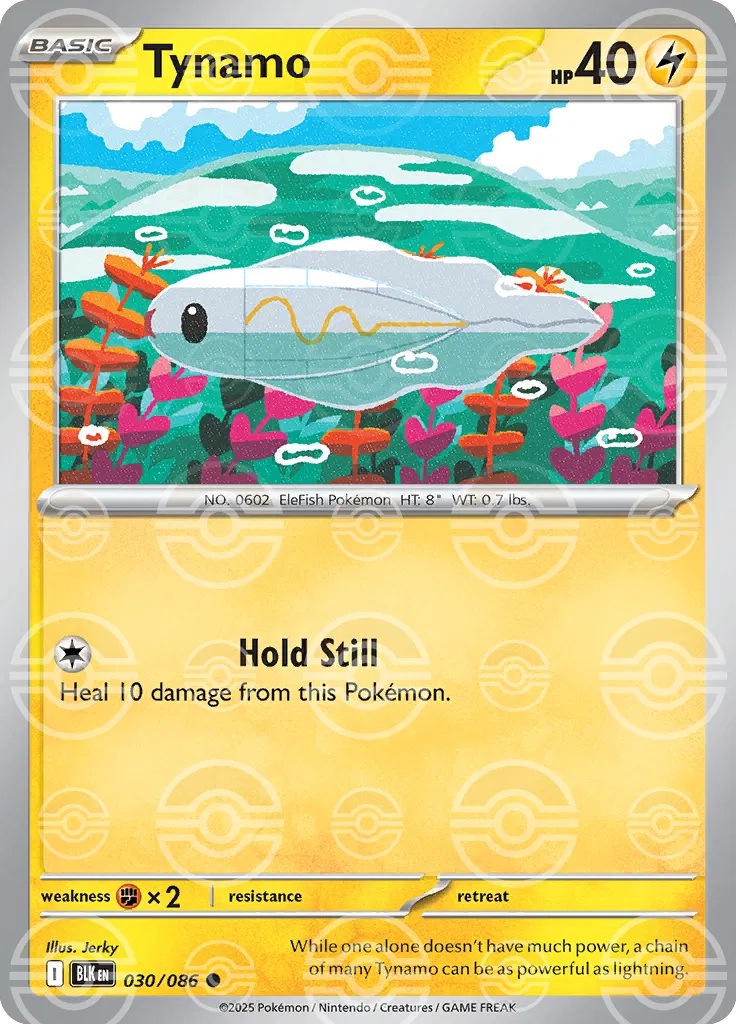Tynamo (Poke Ball Pattern) (030/086) (BLK)