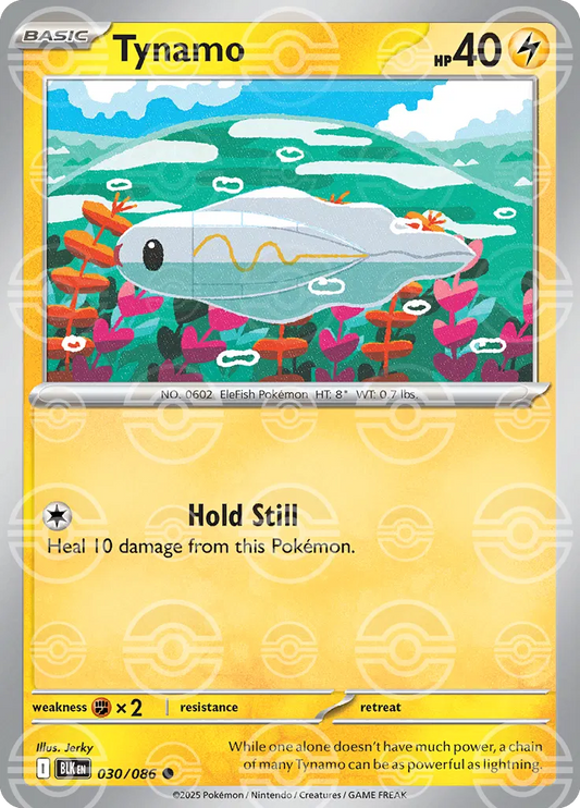 Tynamo (Poke Ball Pattern) (030/086) (BLK)