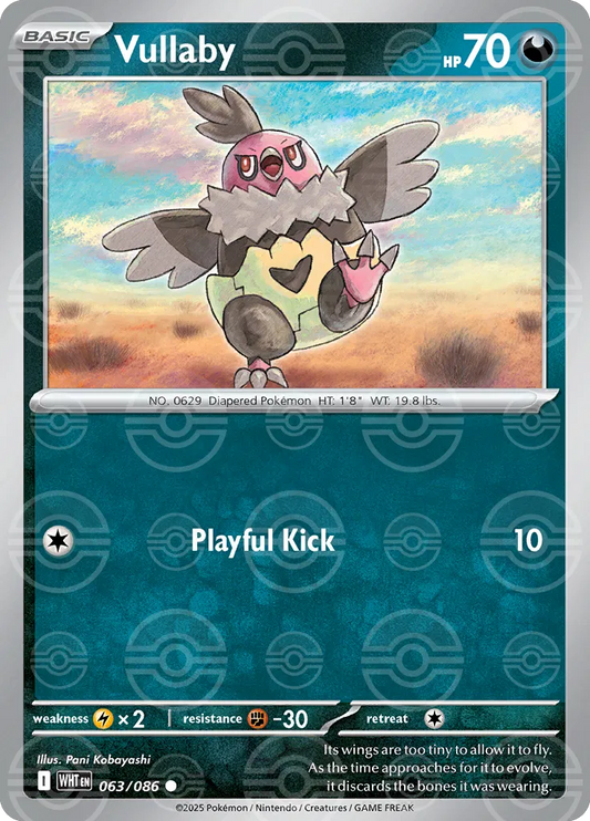 Vullaby (Poke Ball Pattern) (063/086) (WHT)