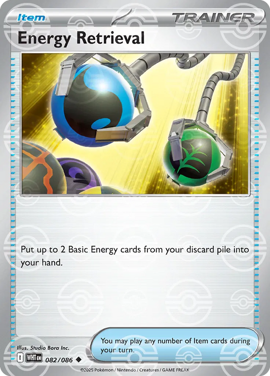 Energy Retrieval (Poke Ball Pattern) (082/086) (WHT)