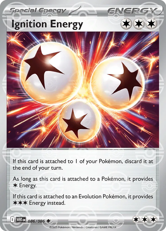 Ignition Energy (Poke Ball Pattern) (086/086) (WHT)