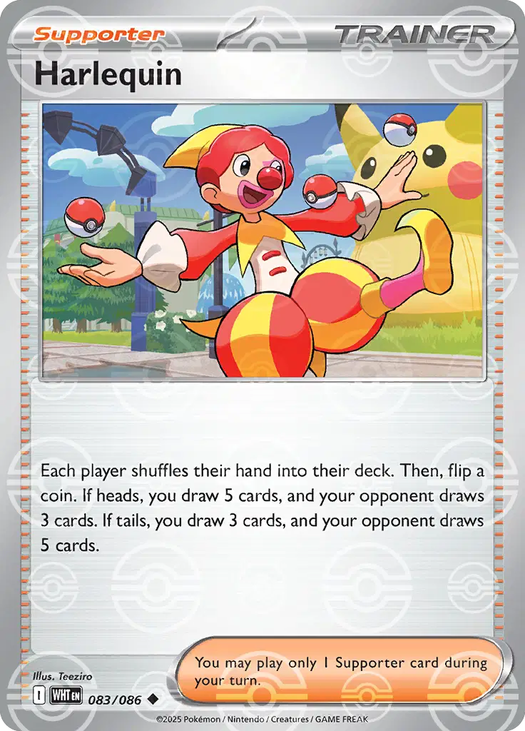 Harlequin (Poke Ball Pattern) (083/086) (WHT)