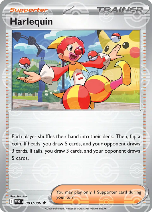 Harlequin (Poke Ball Pattern) (083/086) (WHT)