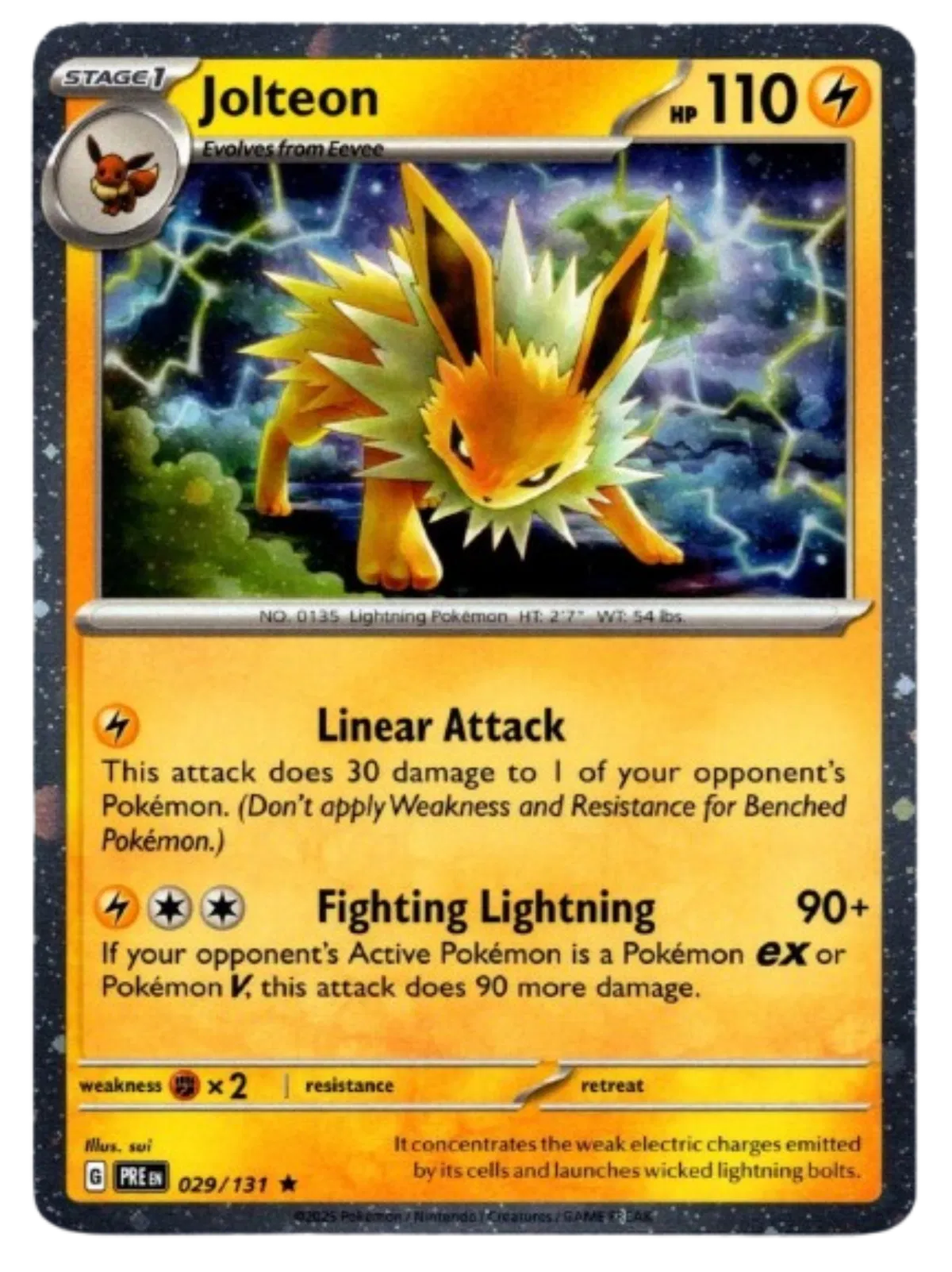 Jolteon - 029/131 (Cosmos Holo) (029/131) (MCAP)