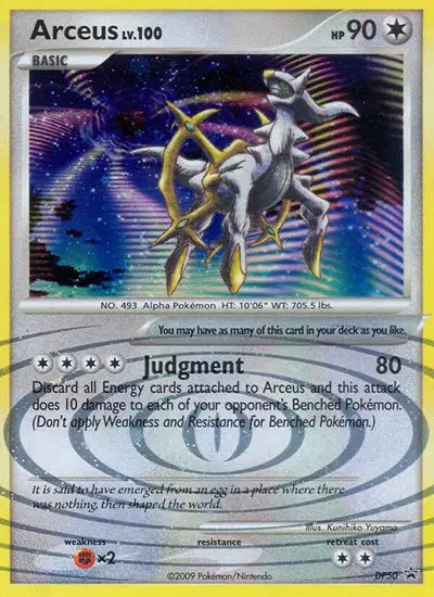 Arceus LV. 100 DP50 - MP