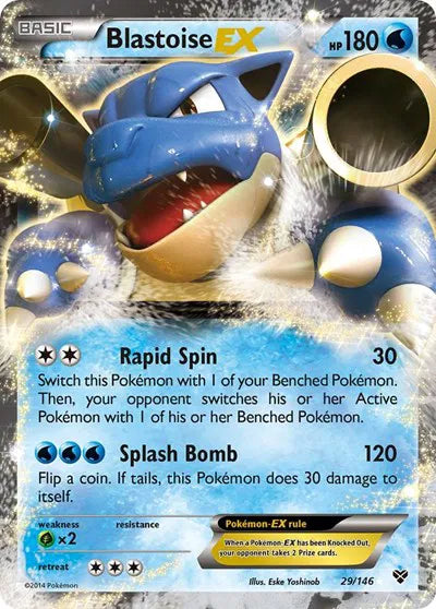 Blastoise EX 29/146 - LP