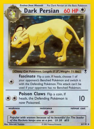 Dark Persian (Holo) 6/110 - HP