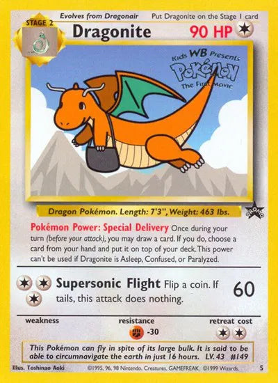 Pokemon WB Movie Promo Sealed Set (4)
