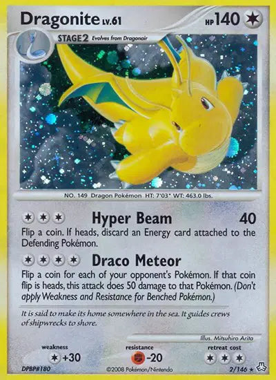 Dragonite (Holo) 2/146 - MP