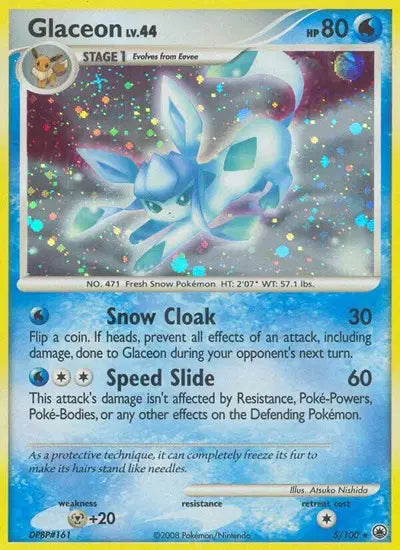 Glaceon (Holo) 5/100 - HP