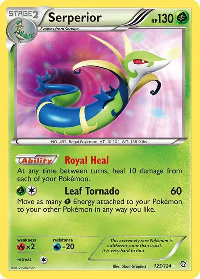 Serperior (Holo) 125/124 - LP