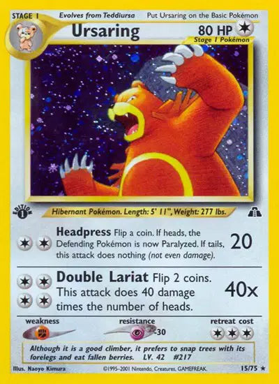Ursaring (Holo) 15/75 - DMG