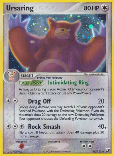 Ursaring (Holo) 18/115 - LP