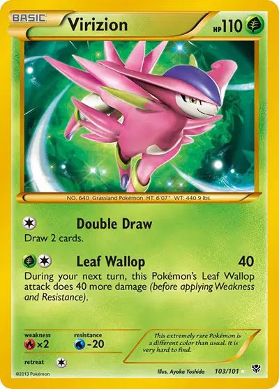 Virizion (Holo) 103/101 - NM