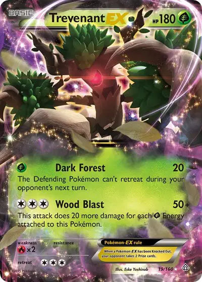 Trevenant EX 19/160 - LP