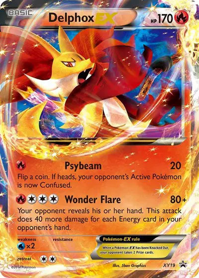 Delphox EX XY19 - LP