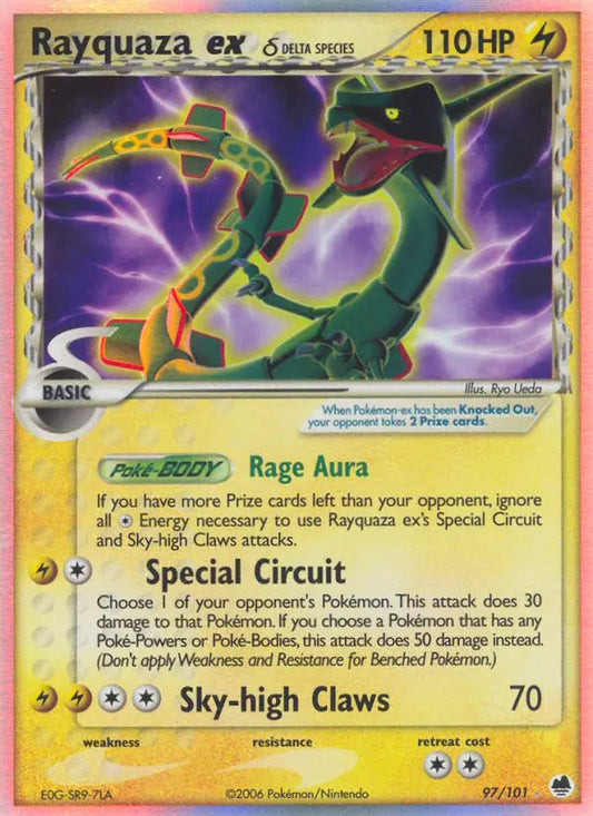 Rayquaza EX 97/101 - LP