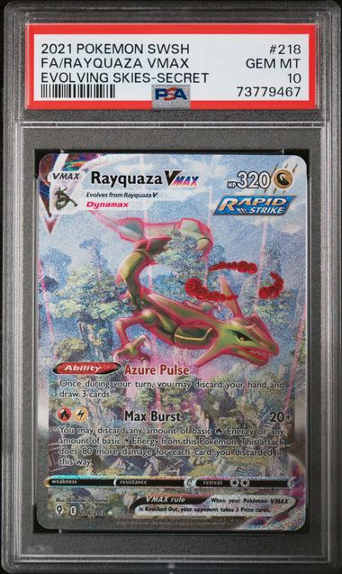 Rayquaza VMAX PSA 10