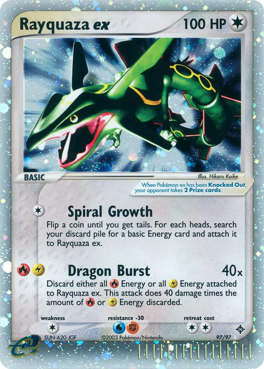 Rayquaza EX 97/97 - DMG