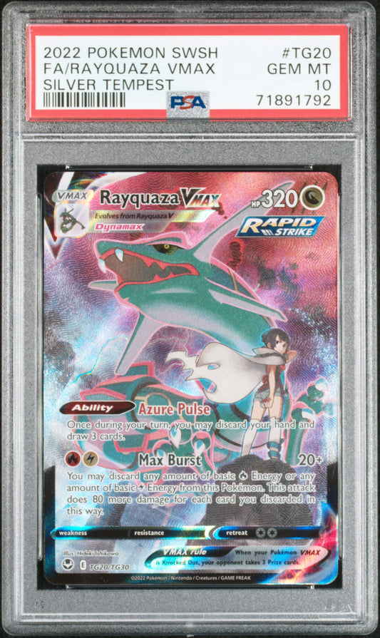 Rayquaza VMAX PSA 10