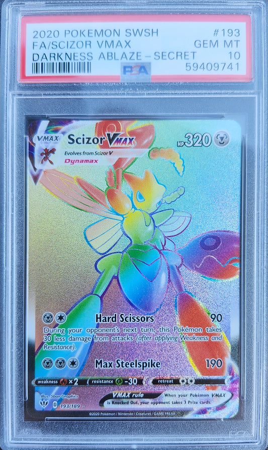 Scizor VMAX PSA 10