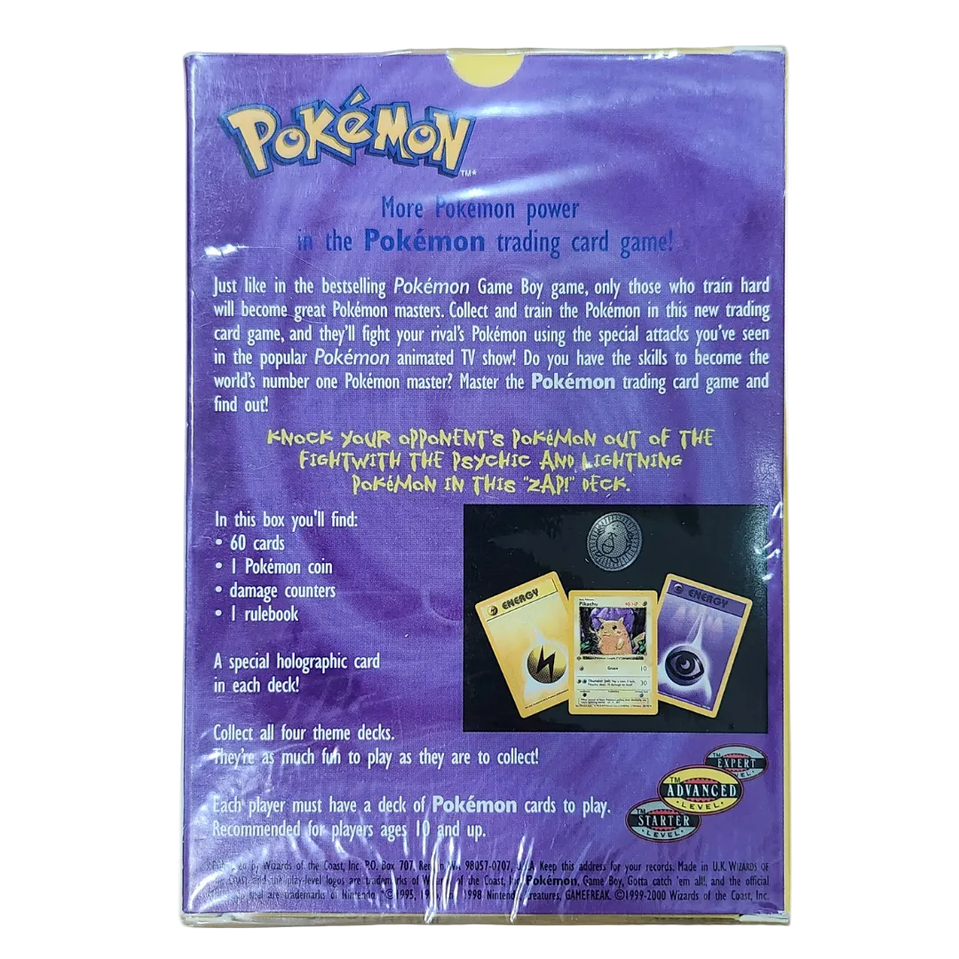 Base Set Theme Deck - "Zap!" (Revised Base Set Reprint Run)