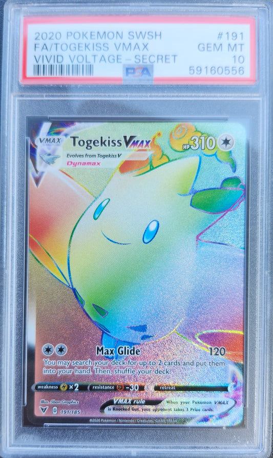Togekiss VMAX PSA 10