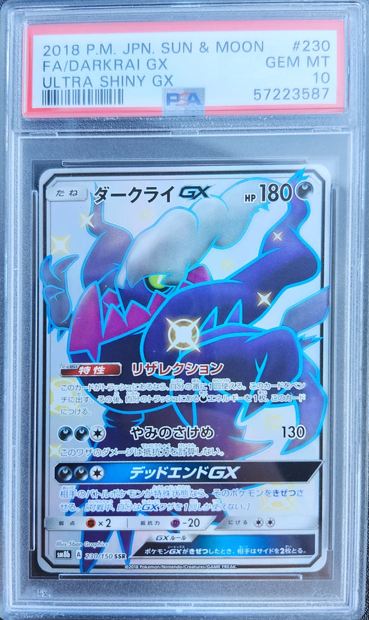 Darkrai GX PSA 10