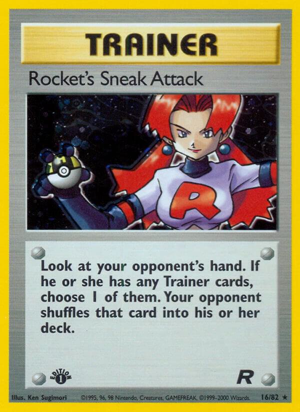 Rocket's Sneak Attack (Holo) 16/82 - LP