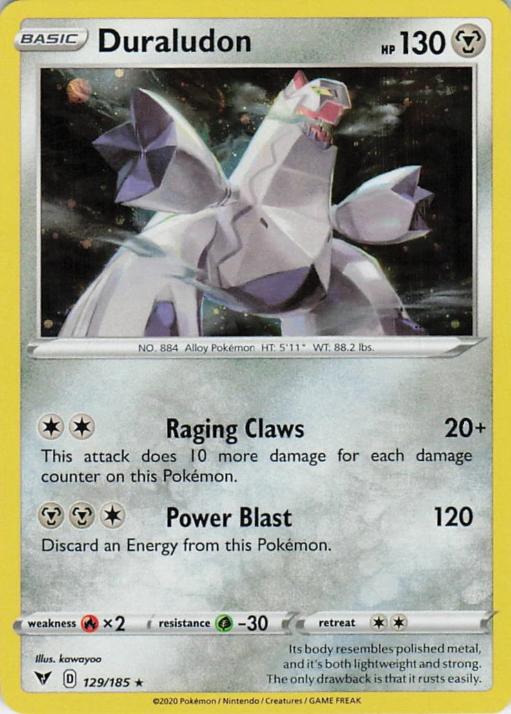 Duraludon - 129/185 (Cosmos Holo) (129/185) (MCAP)