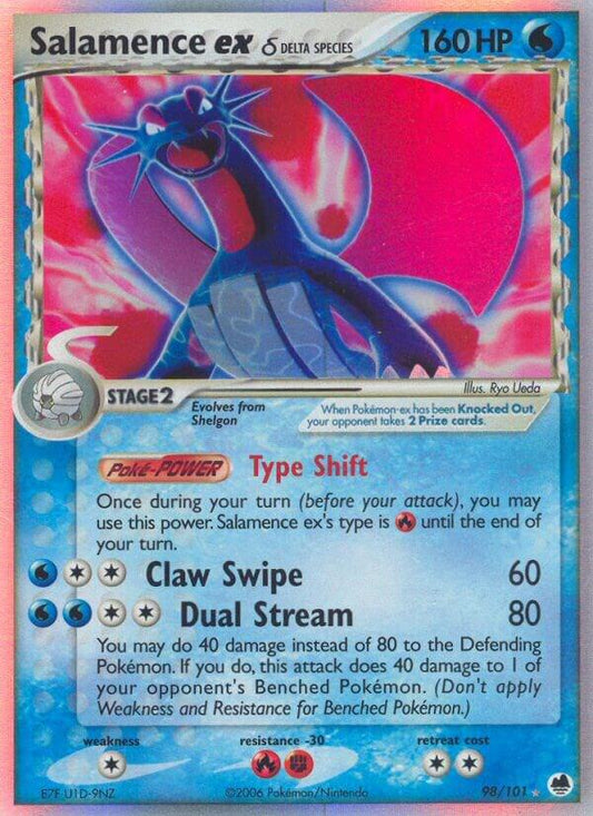 Salamence EX 98/101 - LP