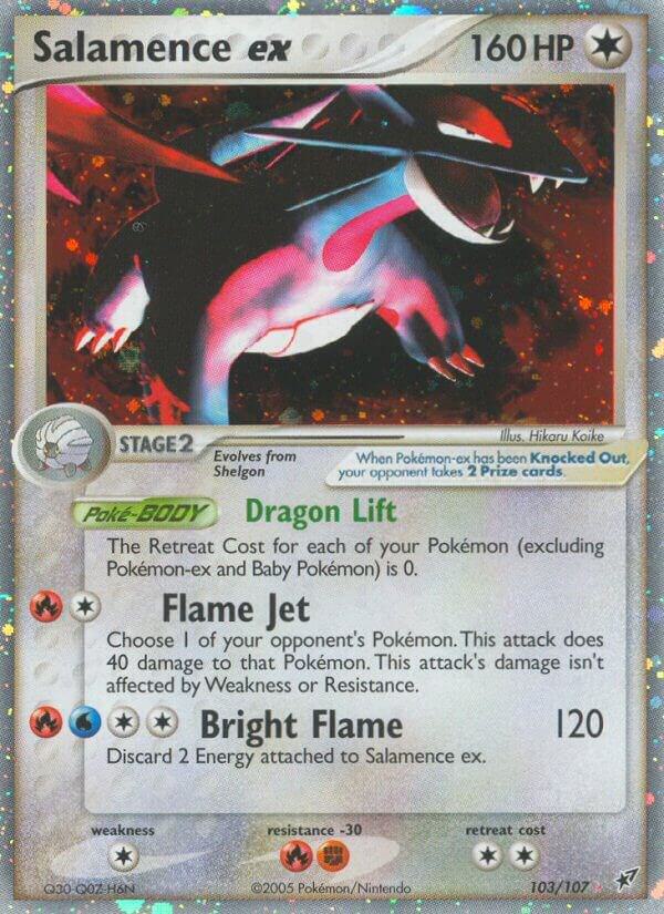 Salamence EX 103/107 - HP