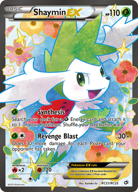 Shaymin EX RC21/RC25 - LP