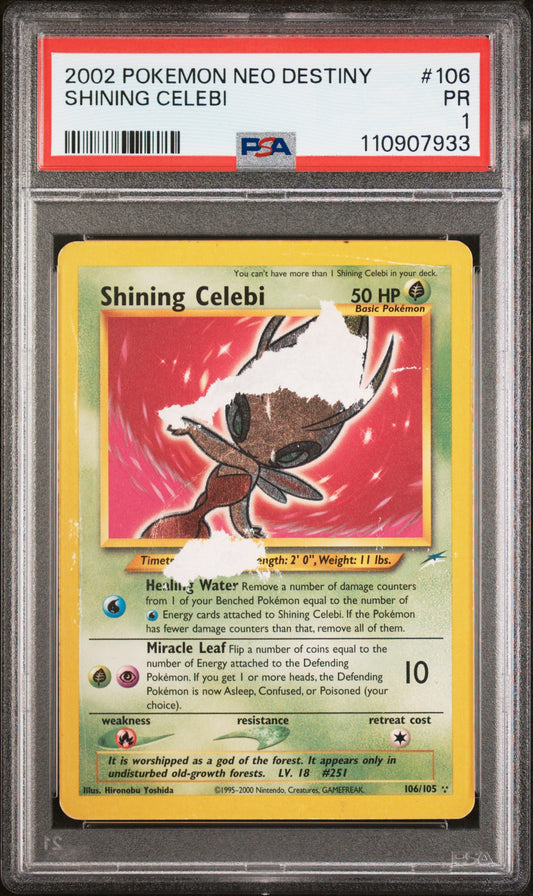 Shining Celebi PSA 1