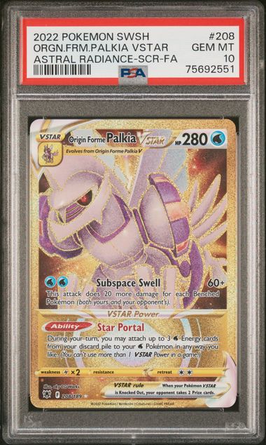 Origin Forme Palkia VSTAR PSA 10
