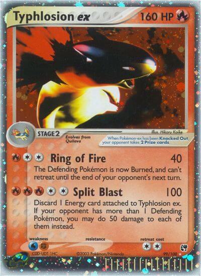Typhlosion EX 99/100 - MP