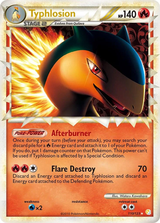 Typhlosion 110/123 - LP
