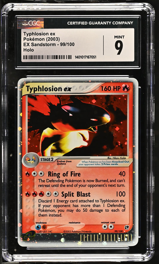 Typhlosion EX CGC 9