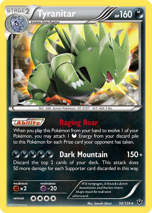 Tyranitar (Holo) 56/124 - LP