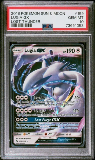 Lugia GX PSA 10