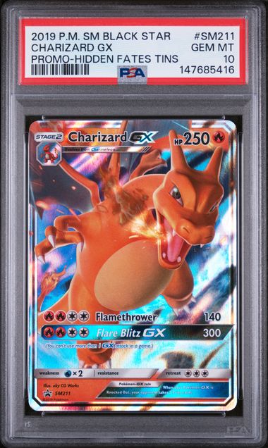 Charizard GX PSA 10