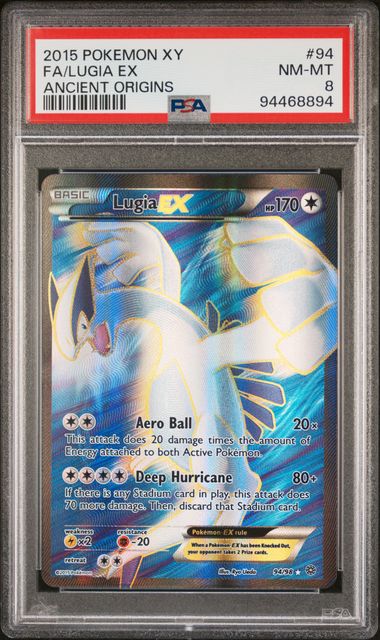 Lugia EX PSA 8