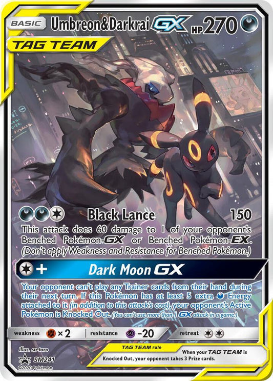 Umbreon & Darkrai GX SM241 - LP