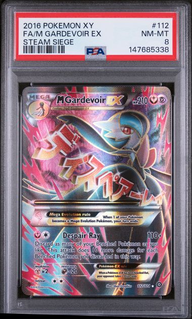 Gardevoir EX PSA 8