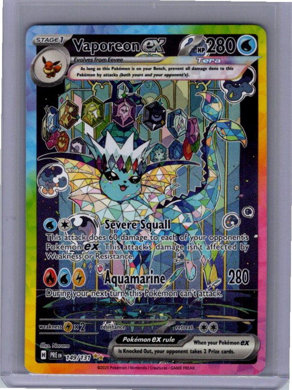 Vaporeon ex (149/131) (PRE)