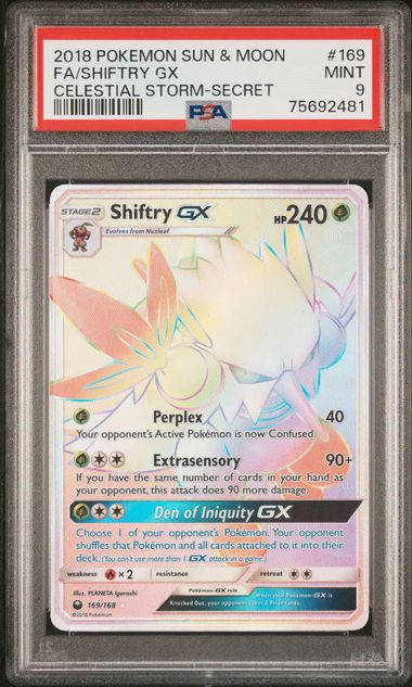 Shiftry GX PSA 9