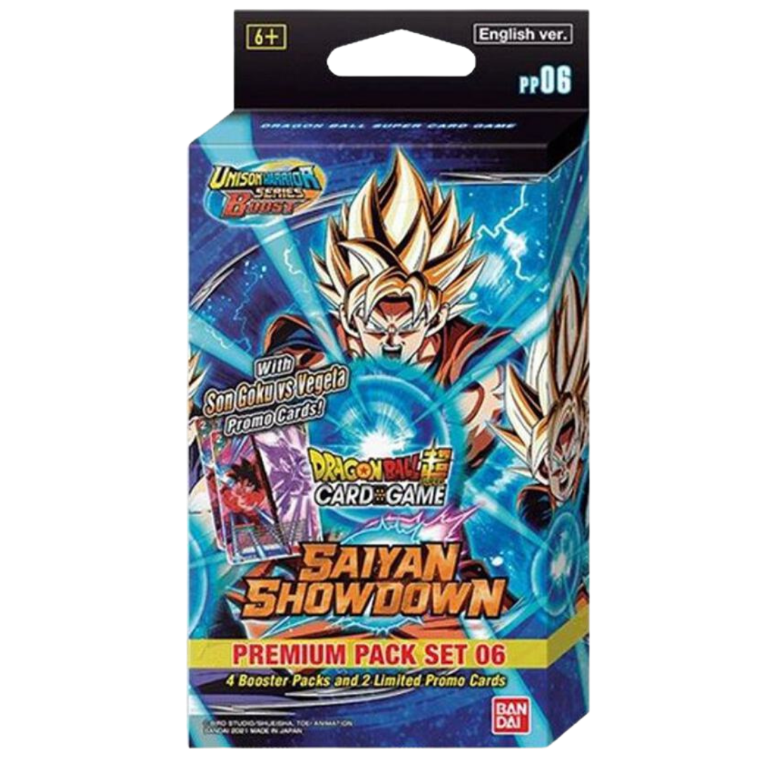 Saiyan Showdown Premium Pack Set 06
