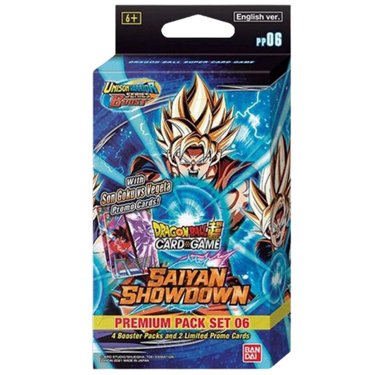 Saiyan Showdown Premium Pack Set 06
