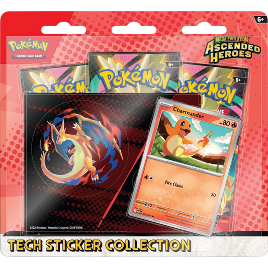 Mega Evolution: Ascended Heroes Tech Sticker Collection - Charmander - ME: Ascended Heroes (ASC)