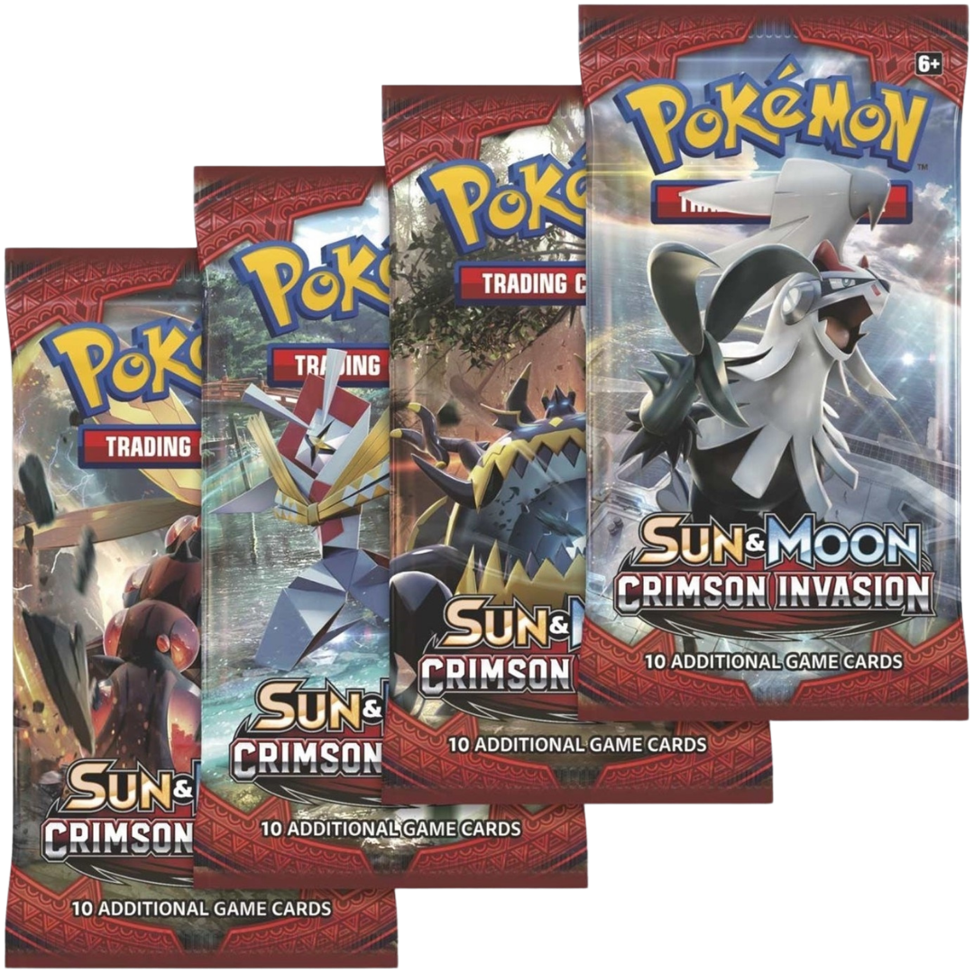 Crimson Invasion Booster Pack Art Bundle [Set of 4]